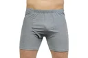 Retro shorts, dark grey/melange, size L