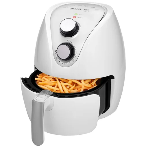 "9-in-1 deep fryer 3.6 liters - white image"