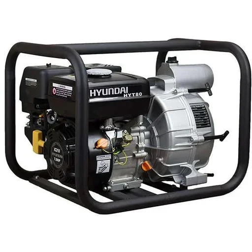 "Water pump for clean / dirty water 80mm with 210cc petrol engine image"
