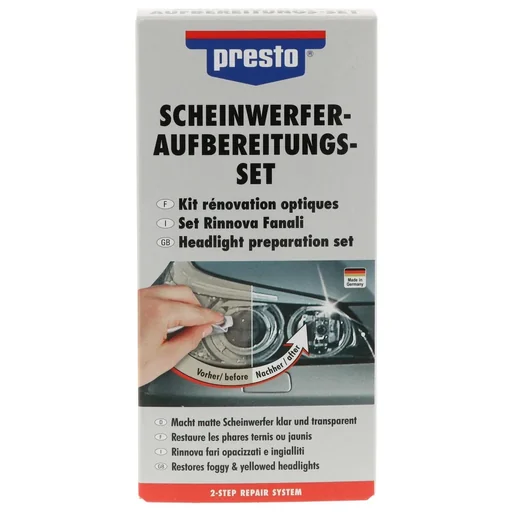 "Headlight restoration kit image"