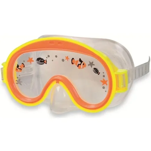"Children's mask up to 8 years orange image"