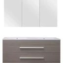 Bathroom furniture Style 120cm - Gris Oak