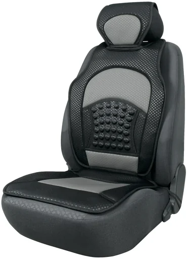 "Seat cover Space black silver image"