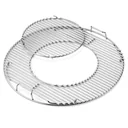 Grill grate insert - Gourmet BBQ System stainless steel, for charcoal grill