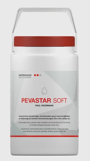 "Hand cleaner Pevastar SOFT, 3 l can with natural abrasives made from walnut shell flour image"