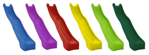 "Plastic slide 3 m blue image"