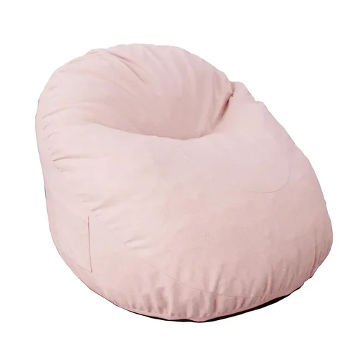 "Beanbag inflatable sofa floor chair seat cushion padded with 2 side pockets washable for living room lounger bedroom image"