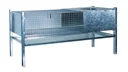 Rearing box for chicks and quails