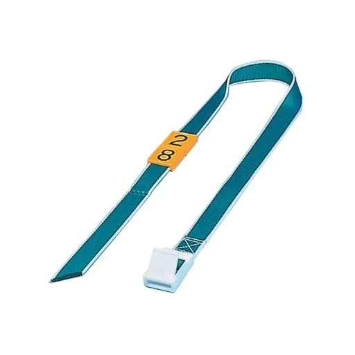 "Marking collar with snap fastener for cows and bulls, 120 cm image"