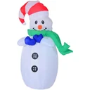 LED snowman inflatable Christmas decoration illuminated
