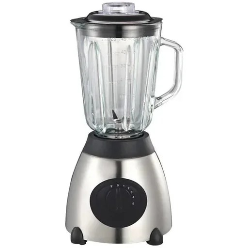 "Blender - 5 speeds - 1.5L - 1000W - stainless steel image"