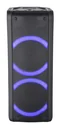 Mobile party speaker with Bluetooth, radio, USB, AUX-IN and battery