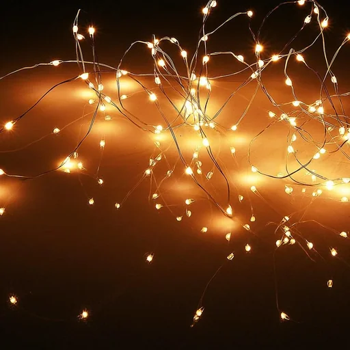 "Christmas lights - 20 LEDs - Warm white - 95 cm image"