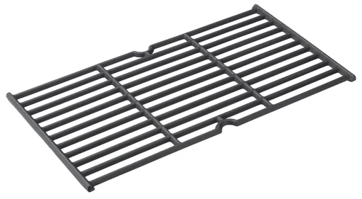 "Grill grate, cast iron, 24.5 x 44 x 2 cm image"