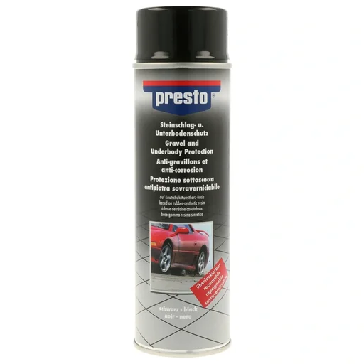 "Stone chip and underbody protection, paintable, 500 ml, color black image"