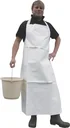 White work apron - ideal for agricultural work