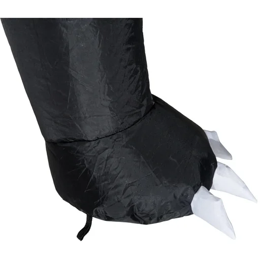 "Inflatable cat Halloween figure decoration with LED black image"