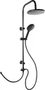 NOIR shower system, black