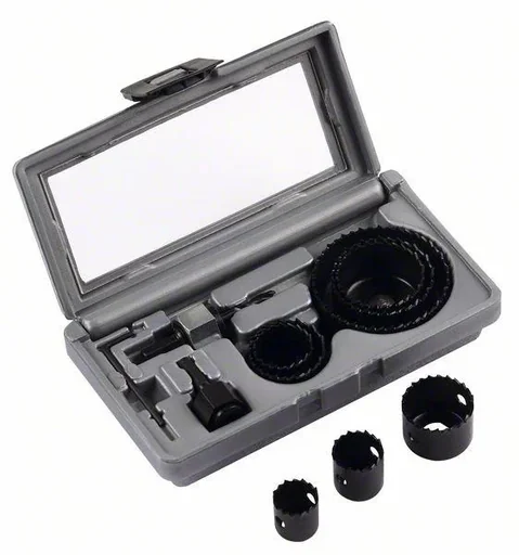 "Hole saw set, 11 pieces image"