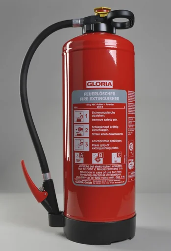 "Fire extinguisher P12 Pro, 12 kg powder, 55A, 233B,C, push button, frost-proof image"