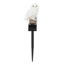 LED Solar Snowy Owl Garden Stake