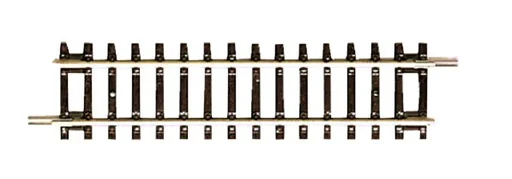 "12 pieces straight track G½, length 115 mm (half standard length) image"