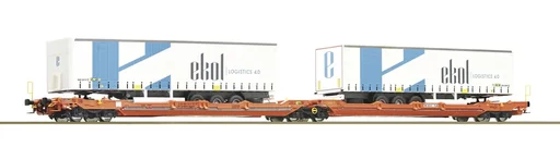 "Double-pocket articulated wagon T3000e, Wascosa image"