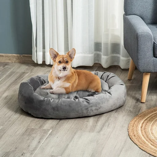 "Dog bed 81.5 cm x 58 cm x 18 cm image"