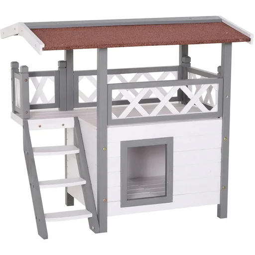 "Cat house with balcony image"