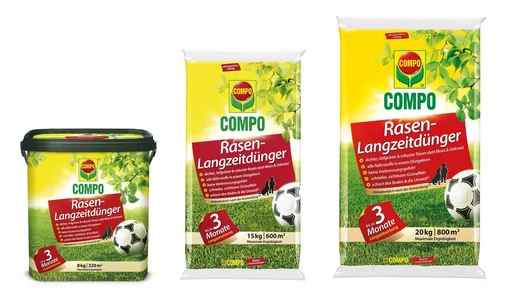 "Long-term lawn fertilizer 8 kg for 320 m² image"