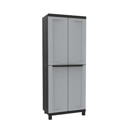 "Twist Black 2680 plastic cabinet for weather-protected outdoor and indoor use image"