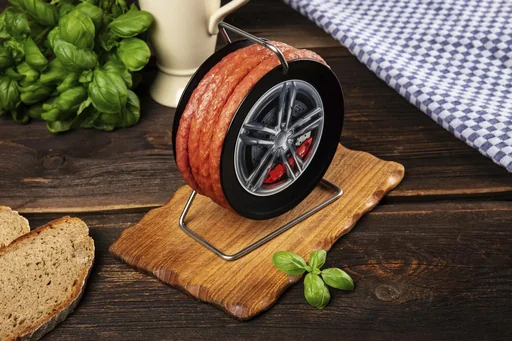 "Snack sausage "Car rim" image"
