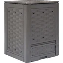 Komposttonne 300 L 60x60x83 cm braun
