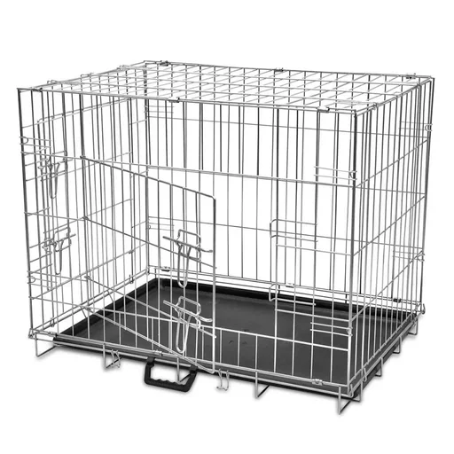 "Foldable dog house L metal image"