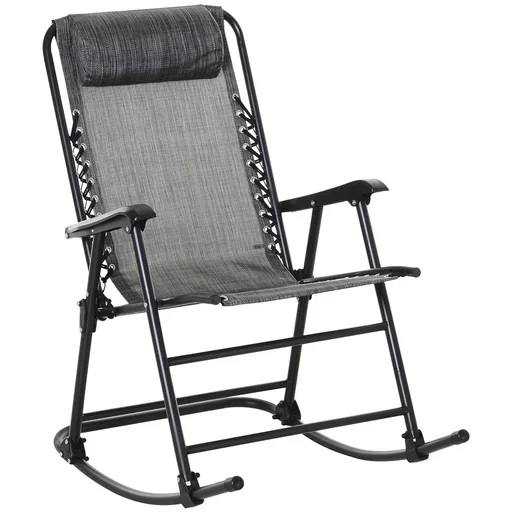 "Rocking chair with pillow image"