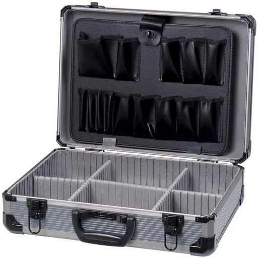 "Aluminum toolbox - 48.5x33.5x15.2 - Silver - max 10kg image"