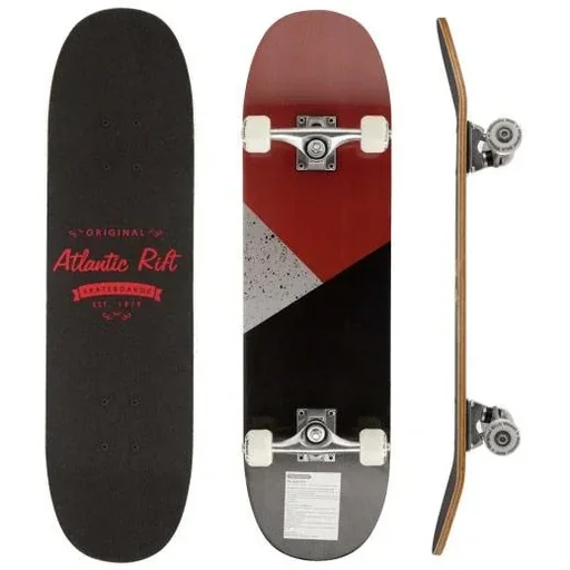 "Skateboard - ABEC 9 ball bearing PU wheels - Multicolour image"