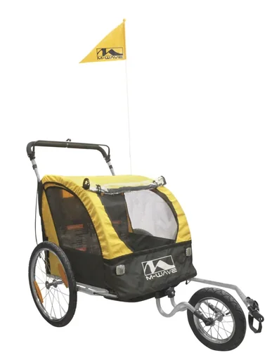 "3 in 1 child, luggage and jogging bike trailer/stroller 20" image"