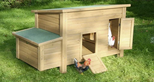 "Chicken coop, 146 x 74 x 80 cm image"