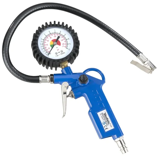 "36 Volt Battery Air Compressor - Complete Set Including accessories, batteries and double quick charger image"