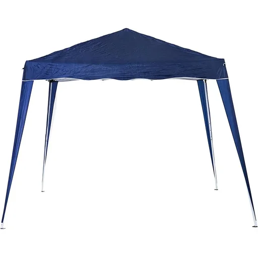 "Folding gazebo with carrying bag Oxford Blue 3 x 3 x 2.4m image"