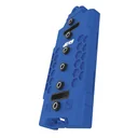 Hole row drilling template