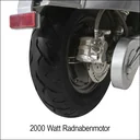 Retro E-Roller "Sicily" 45 km/h anthracite