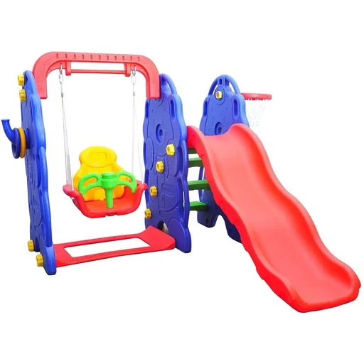 "Children's slide with swing image"