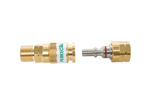 "Quick coupling SK1 for torch handles, two-part, coupling body and coupling pin image"
