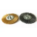 2x metal/nylon weed brushes for joint cleaner GFR 401 - 110mm brush diameter
