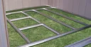 Floor frame for tool shed FB 5465