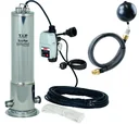 EJ 6 Plus submersible cistern pressure pump with connection accessories and electric pump control, flow rate up to 6,300 l/h.