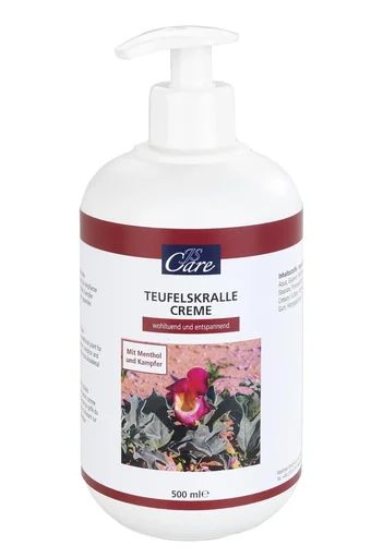 "Devil's Claw Cream, 500 ml pump bottle image"