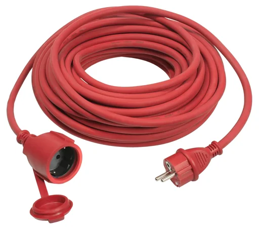"Rubber extension red, H07RNF3G, 1.5 mm² - 50 m image"
